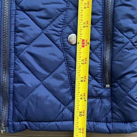 Allegra K Women's Puffer Vest Stand Collar Lightweight Gilet Quilted Zip Vest XS - Picture 6 of 7